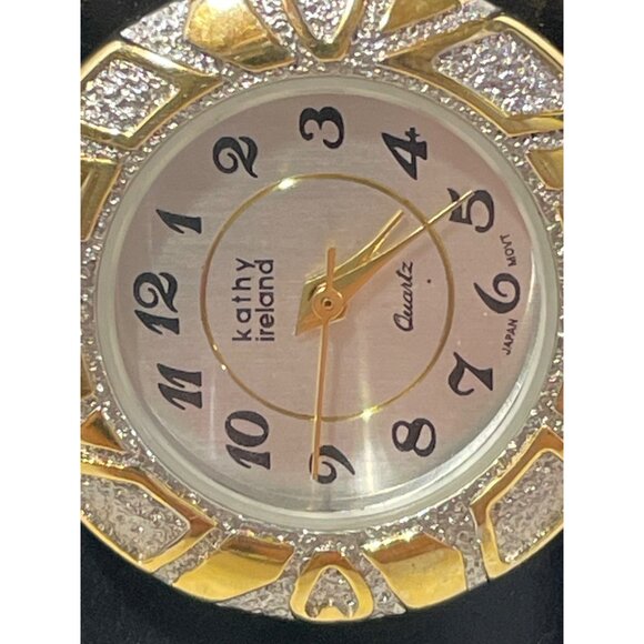 Viintage Kathy Ireland Wrist Watch Timepiece Quartz Water Resistant - Picture 2 of 7
